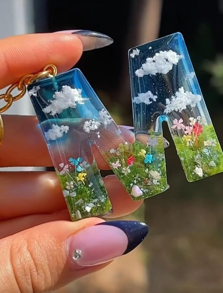 resin key chain