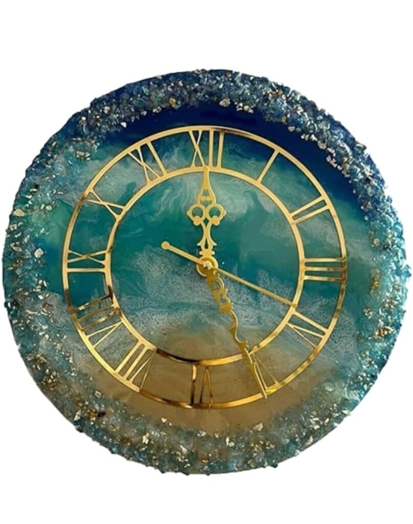 resin wall clock